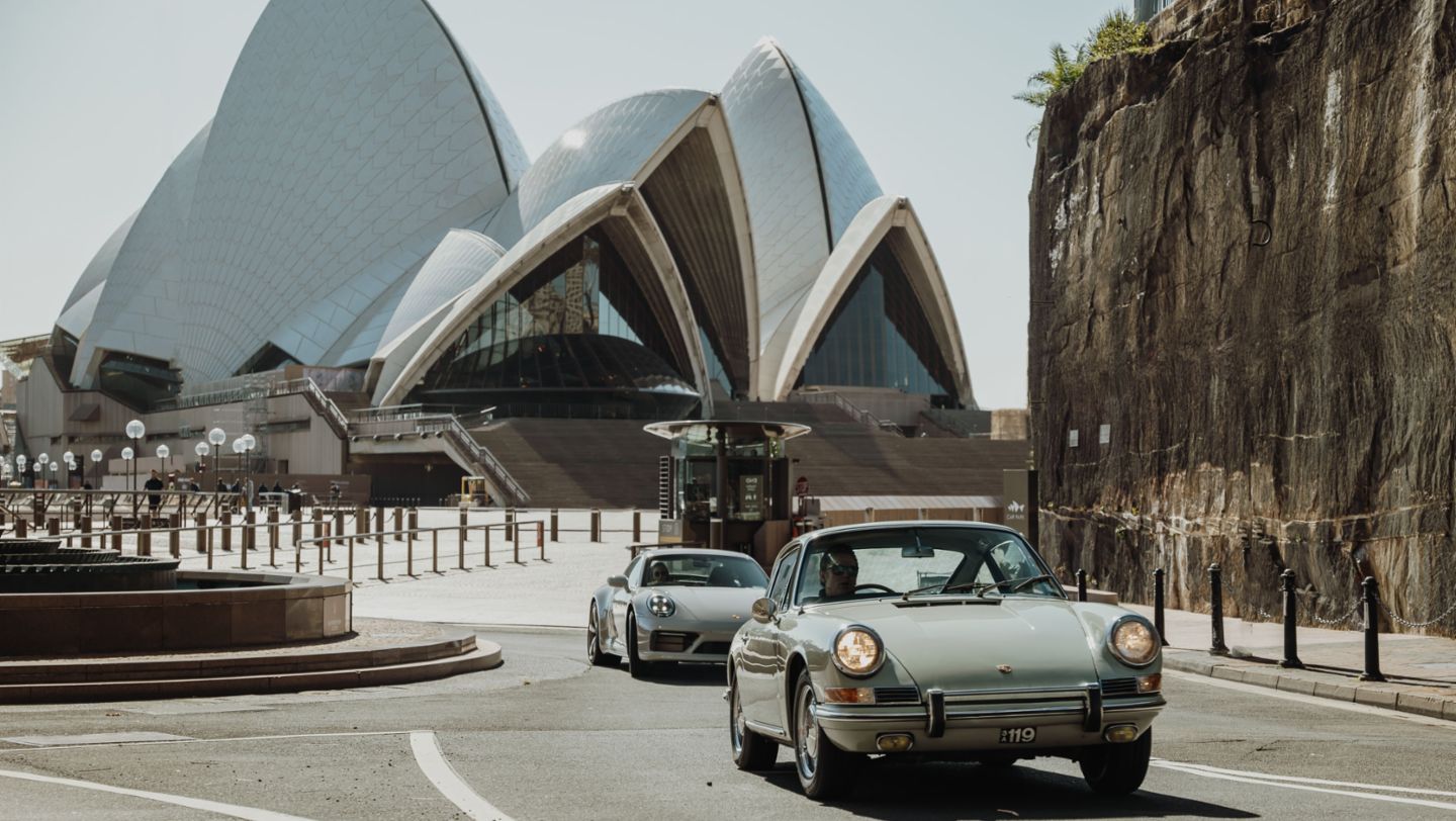 911 from 1965, 911 Carrera S, Sydney, Australia, 2020 Porsche AG